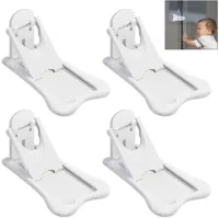 Iwobi kinderbeveiliging voor kastsloten, 4-pack kastsloten voor baby