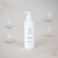 JBØRN Babycrème Geurvrij met Prebiotica & Probiotica - Voor de gevoelige en eczeemgevoelige huid - 200ml