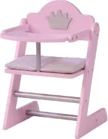 JGS ® Charmante Poppenmeubelset voor Kleine Prinsessen in Roze Design