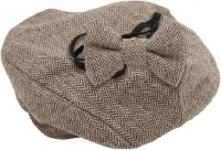 JGS Premium - Foto rekwisiet voor pasgeborenen zacht en ademend materiaal - Baby fotoshoot accessoire (bruin)