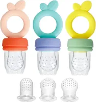 JGS ® Veilige en Veelzijdige Siliconen Fruitvoeder voor Baby