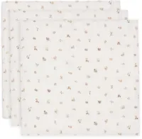 Jollein - Hydrofiele Doek Small - 70x70cm - Animals Friends - 3 Stuks