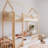 Julia 200x90 bunk bed naturel