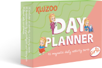 KLUZOO Dagplanner – 72 Magnetische Kaarten Meisje-Pictogrammen voor Planbord met Activiteiten en Taken – Zindelijkheidstraining – Beloningssysteem – Montessori Speelgoed - Zindelijkheid - Potjestraini