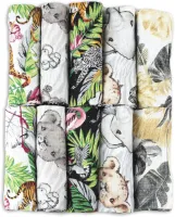 Katoenen Babyluiers en Hydrofieldoeken - 10 stuks - 70 x 80 cm - Superzacht & Multifunctioneel