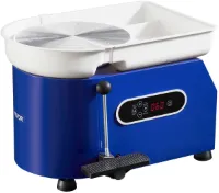 Keramiek Draaischijf – Pottenbakkersmachine – Pottenbakkerswiel – Pottenbakkersdraaibank – Keramiek Wiel – 28 cm Draaischijf – Krachtige 450W Motor