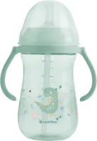 Kikkaboo Dino Wereld Beker Met Siliconen Rietje - 300ml - Mint