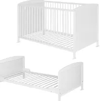 Kinderbed 120x60 cm met Schuimmatras en Driedelige Hoogteverstelling - Veilig en Duurzaam