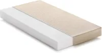 Kinderbedmatras 60x125 cm - Hoogte 10 cm - BAMBY waterfoam koudschuim - Anti-allergeen - Ademend - Afneembare overtrek - Wasbaar met ritssluiting