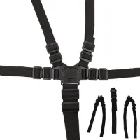 Kinderbeveiligingsgordel met Kliksluiting - Veiligheidsgordel voor Buggy, Kinderwagen en Kinderstoel - 75-110 cm Verstelbaar