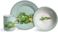 Kindergeschirr Happy Zoo Set van 3