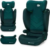 Kinderkraft I-SPARK - 2-in-1 autostoel voor 100-150 cm kinderen - R129 i-Size norm - H-GUARD & SPS - lichtgewicht (4,5 kg) - eenvoudige installatie met 3-puntsgordel - afneembare rugleuning voor ouder