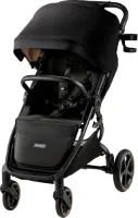 Kinderkraft MITZY - Kinderwagen - Geschikt tot 27 kg - XL Zitplaats - Volledige Vering - Lichtgewicht en Compact Vouwbaar - UPF50+ Waterdichte Kap - Ventilatiepaneel - 360° Draaiwielen - Met Moskitone