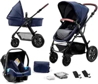 Kinderwagen 3 in 1 - Babywagen 3 in 1 - Wandelwagen - Kinderwagen 3 in 1 Incl Autostoel