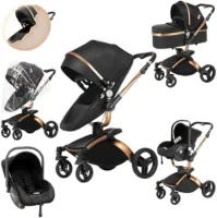 Kinderwagen 3 in 1 - Babywagen 3 in 1 - Wandelwagen - Kinderwagen 3 in 1 Incl Autostoel