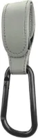 Kinderwagen tassenhaak 1 stuk - Tas Hanger - Buggy haak - Extra stevig - wandelwagen koppeling haak - Verstevigde klittenband Grijs