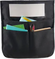 Klaslokaal Stoeltas, Set Van 12, 47 X 51 Cm, Rugleuningstas met Naamplaatje, Organizer voor Kinderstoelen In Het Klaslokaal, De Kleuterschool, Op School En Thuis, Zwart