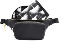 Kleine luiertas met draagbaar aankleedkussen - Crossbody tassen voor vrouwen - Baby veeg houder en essentials voor onderweg