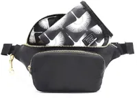 Kleine luiertas met draagbaar aankleedkussen - Crossbody tassen voor vrouwen - Baby veeg houder en essentials voor onderweg