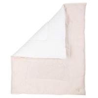 Koeka - Boxkleed wafel Amsterdam 75x95cm - Pebble/White