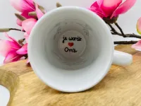 Koffiekopje zwangerschap (aankondiging / bekendmaking) voor Oma