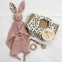 Kraamcadeau - Baby Geschenkset - Babyshower Cadeau - Kraampakket - Roze - Panter
