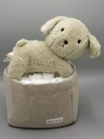 Kraamcadeau Neutraal | Commodemandje | Luiertaart Neutraal | Nijntje Snuffie
