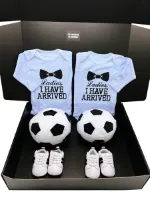 Kraamcadeau tweeling jongen - cadeau geboorte tweeling - kan ook rechtstreeks als cadeau worden verstuurd - maternity twins