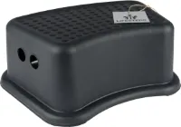 WC Kinderhulp- Toilettrainer- Anti-Slip Opstapje Krukje- Keuken Kruk- Badkamer opstapje- Antraciet