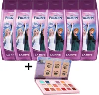 La Rive Disney Frozen Shampoo en Badgel Kids Sweet Banana - Kindershampoo - 6x 250ml - Voordeelverpakking - Zachte en Speelse Verzorging voor Kinderen