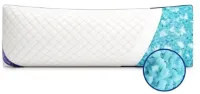 Lang Lichaam Kussen - Stevig Hoofdkussen met Geheugenschuim, Verstelbare Hoogte en Zachte Ondersteuning voor Zijslapers en Zwangere Vrouwen - Wasbaar 50 x 137 cm