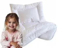 Ledikant Dekbedset Ukkie All Season 135x100 cm met Kussen 40x60 cm - Wasbaar Peuter Dekbed