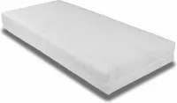 Ledikant Matras 40x90 x14cm koudschuim hybrid matras met anti-allergische wasbare hoes / tijk met rits