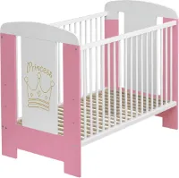 Ledikant voor Kinderen 60 x 120 cm - TÜV-gecertificeerd Babykamer Meubel in Diverse Kleuren
