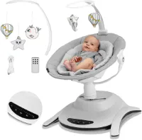 Lexium Elektrische wipstoel - Baby swing elektrisch - Elektrische schommelstoel - Elektrische schommelstoel baby
