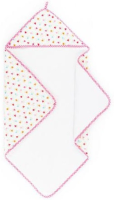 Lief Lifestyle! Badcape wit/roze