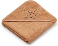 Liewood Albert Badcape - 70x70 cm. - Leopard Apricot