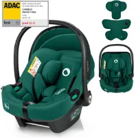 Lionelo Astrid i-Size Autostoel – ADAC 5-sterren – 40-87 cm – RWF – Memory Foam – Verstelbare hoofdsteun (7 cm) – Holmbergs gordels – Compatibel met ISOFIX-base & kinderwagen – i-Size norm – Licht & v