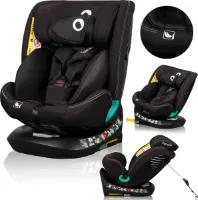 Lionelo Bastiaan One - i-Size Autostoeltje 4in1 - 360° EasyTurn - ISOFIX & TopTether - Groep 0-1-2-3 - 40-150cm - R129 Goedgekeurd - Geavanceerde Zijbescherming - Memory Foam Hoofdsteun - 13-standen V