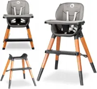 Lionelo Kinderstoel Mona Black Onyx