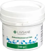 Livsane Zinkoxidesmeersel FNA 100g