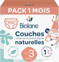 Luiers Maat 3 voor Gevoelige Huid - Ultra-absorberend en Milieuvriendelijk - 12 Uur Droog - 156 Stuks (1 Maand)