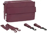 Lässig Luiertas Schoudertas Casual Buggy Organizer Bag Deep Red Wijnrood