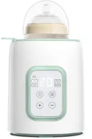 MKSS® Flessenwarmer Onderweg - Drinkbeker Baby - Draadloos - Wit