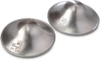 MOOGCO Silver nipple guards - tepelkapjes - maat L - de originele zilveren tepelbeschermer- 925 zilver