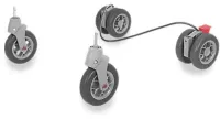 Maclaren Volo/globetrotter/triumph Voor-en Achterwielen Grijs
