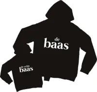 Matching hoodies Vader & Zoon/Dochter | De Echte Baas | Vader L - Kind 98/104 | Eenmannenkado.nl