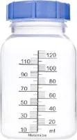 10x Materni Moedermelkfles 120 ml met dop tbv borstvoeding