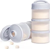 Melkpoeder doseerdoosjes - Melkpoeder toren - Melkpoeder - Bewaardoos - Container - Must have!