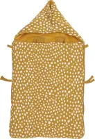 Meyco voetenzak Cheetah - Honey Gold - 40x82cm